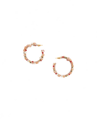 Coral C Earrings